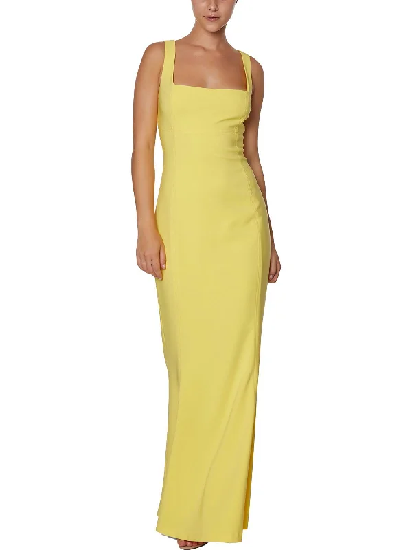 How to pick a prom dress for your personality-Womens Square Neck Sleeveless Evening Dress How to pick a prom dress for your personality-Womens Square Neck Sleeveless Evening Dress