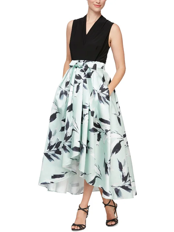How to find the perfect prom dress for your shape-Womens V-Neck Hi-Low Evening Dress How to find the perfect prom dress for your shape-Womens V-Neck Hi-Low Evening Dress