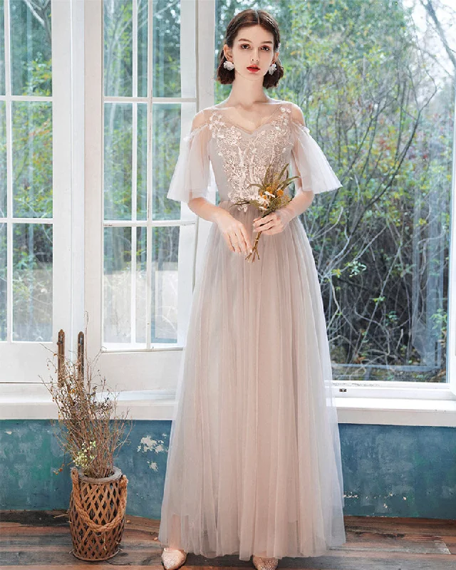 Party Dresses for Design CompetitionsElegant lace long A line prom dress evening dress 8413 Party Dresses for Design CompetitionsElegant lace long A line prom dress evening dress 8413
