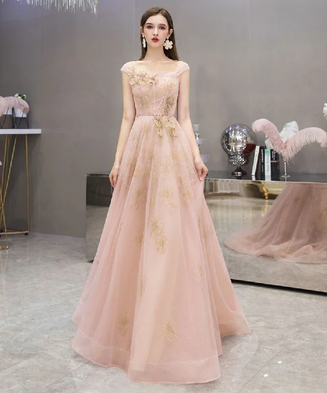 Mini Party DressesHigh quality A line tulle long prom dress formal dress  8288