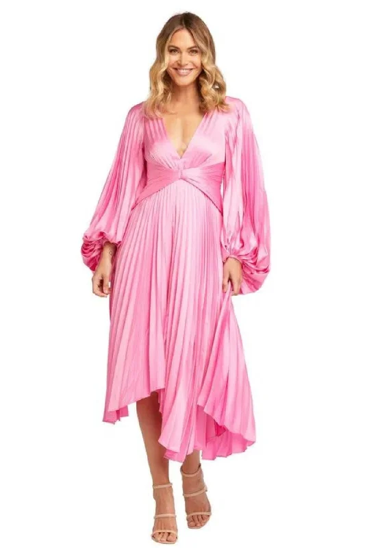 Party Dresses with SequinsACLER Palms Dress (Pop Pink) - RRP $495