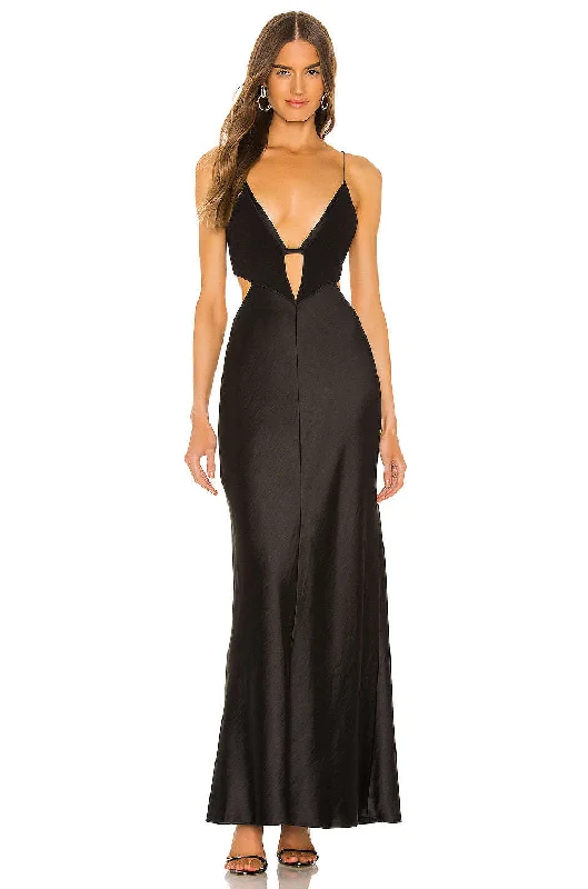 Party Dresses for Christmas EventsBEC + BRIDGE Seraphine Plunge Dress - RRP $400