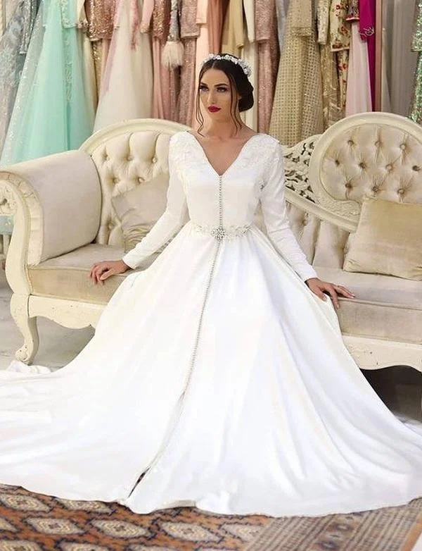 Party Dresses for All-Day WearCaftan Robe de Mariage Blanche