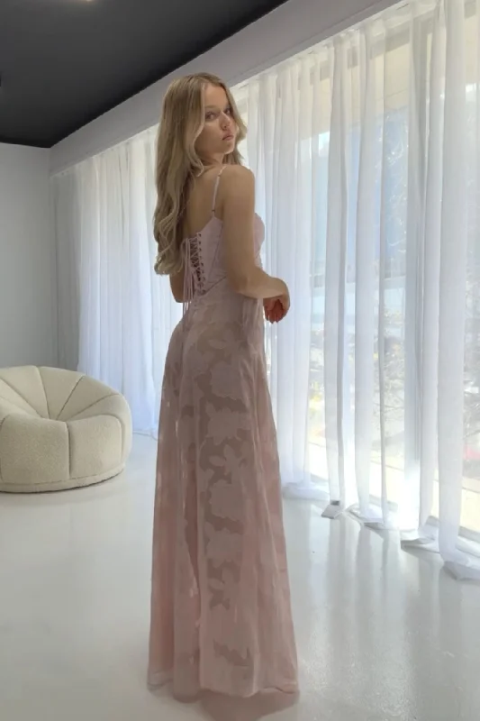 Party Dresses with Backless DesignHOUSE OF CB Seren Corset Gown (Blush Pink) - RRP $419 Party Dresses with Backless DesignHOUSE OF CB Seren Corset Gown (Blush Pink) - RRP $419