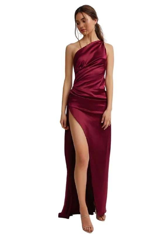 Party Dresses with Cap SleevesLEXI Samira Dress (Burgundy) - RRP $379