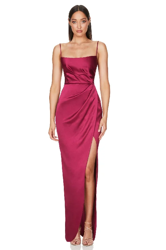 Party Dresses for Petite WomenNOOKIE Amelia Gown (Raspberry Red) - RRP $299