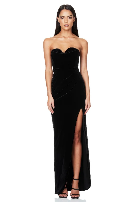 Party Dresses for Movie NightsNOOKIE Jezebel Gown (Black) - RRP $349