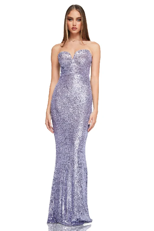 Party Dresses for Evening WearNOOKIE Lumiere Gown (Lilac Purple) - RRP $449