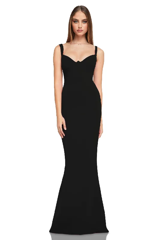 Party Dresses with AccessoriesNOOKIE Romance Gown (Black) - RRP $329