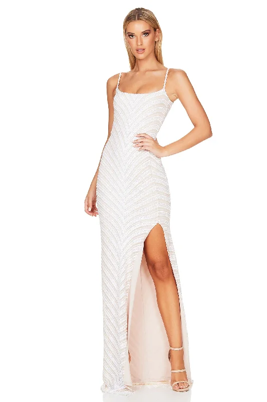 Party Dresses for BirthdayNOOKIE Zahara Gown (White) - RRP $369