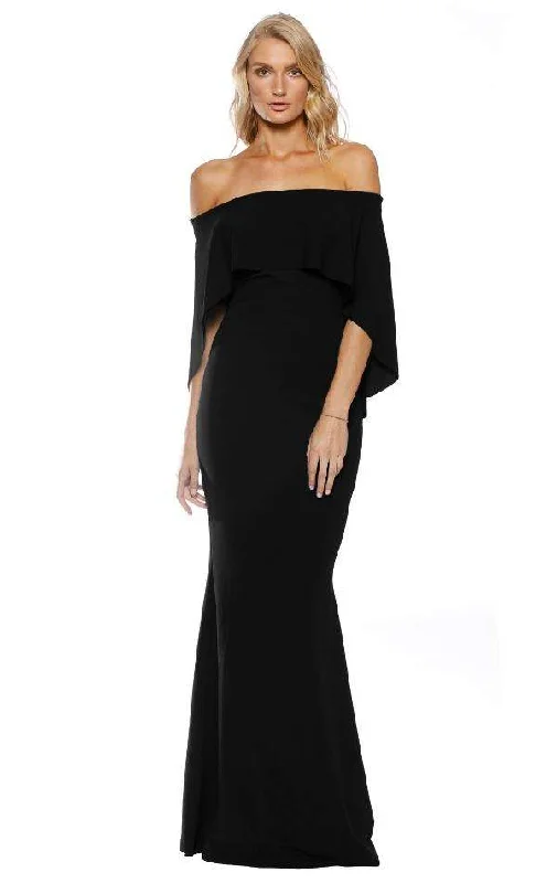 A-Line Party DressesPASDUCHAS Composure Gown (Black) - RRP $389