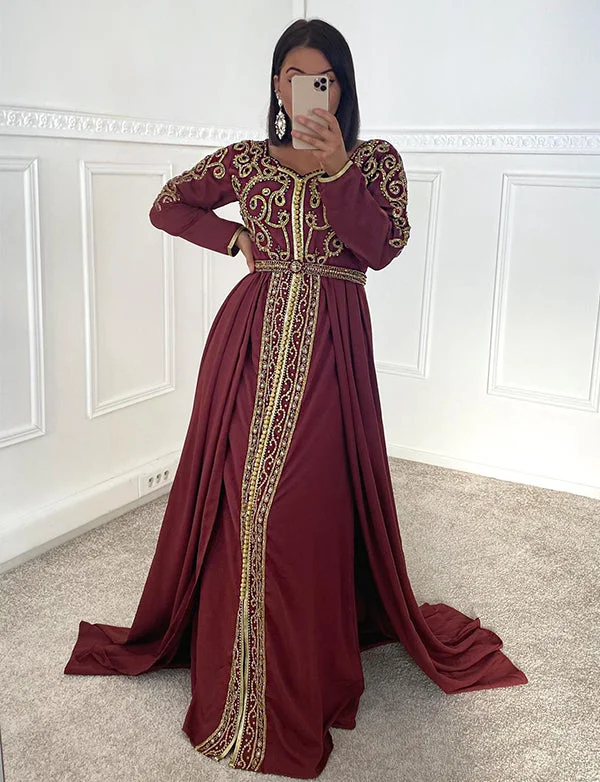 Party Dresses for Outdoor EventsRobe Caftan Orientale