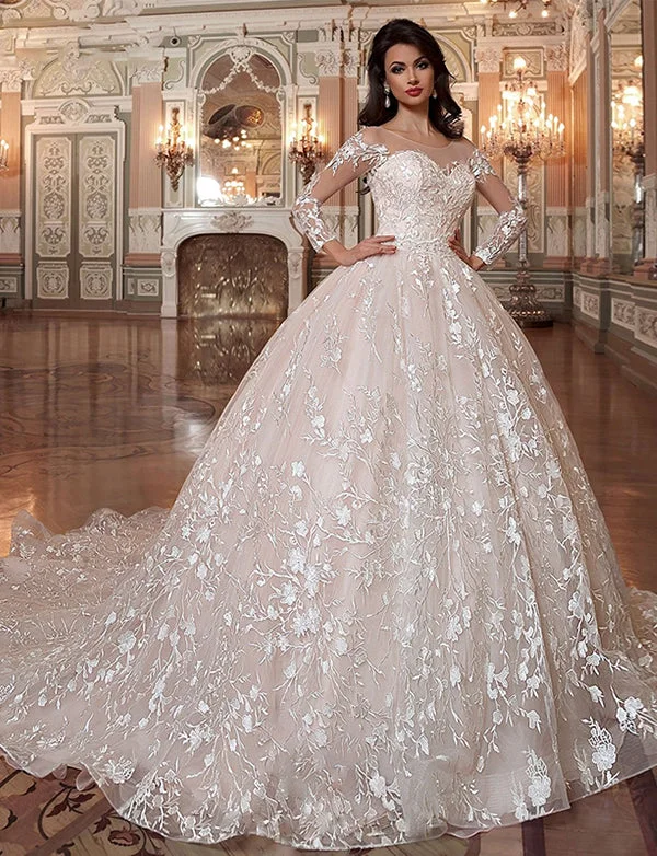 Party Dresses for Plus SizeRobe de Mariée en Dentelle de Luxe