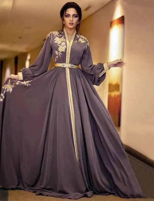 Cocktail Party DressesCaftan Marocain Brodé