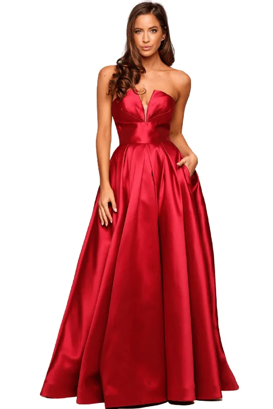 Party Dresses for Outdoor EventsTINAHOLY Lucille Gown TA611 (Red) - RRP $440