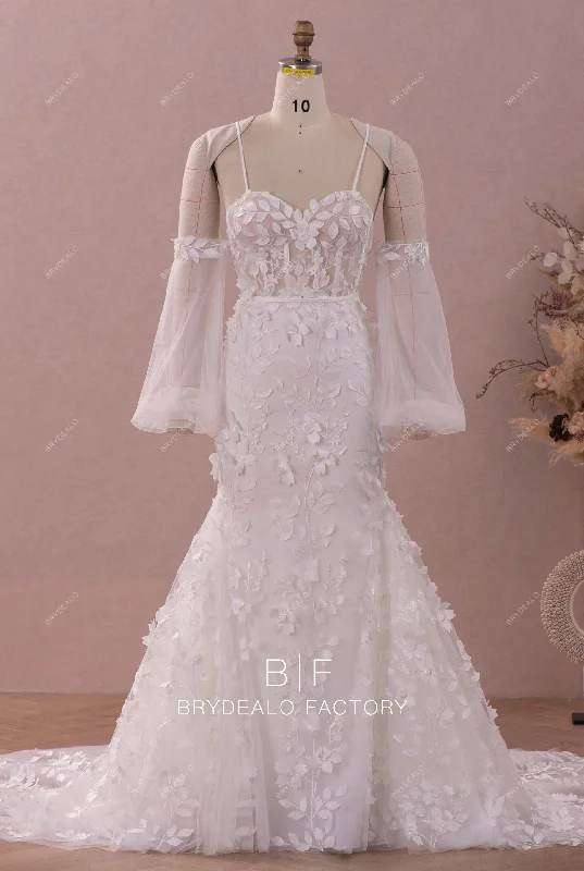 Enchanting Mermaid Lace Wedding Dress