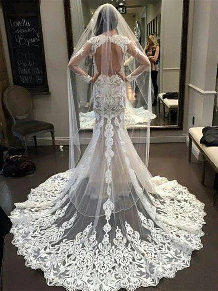 How to pick the best wedding dress for a summer ceremony-Attractive Lace Scoop Neckline Cut-out Column Wedding Dress WD051 How to pick the best wedding dress for a summer ceremony-Attractive Lace Scoop Neckline Cut-out Column Wedding Dress WD051