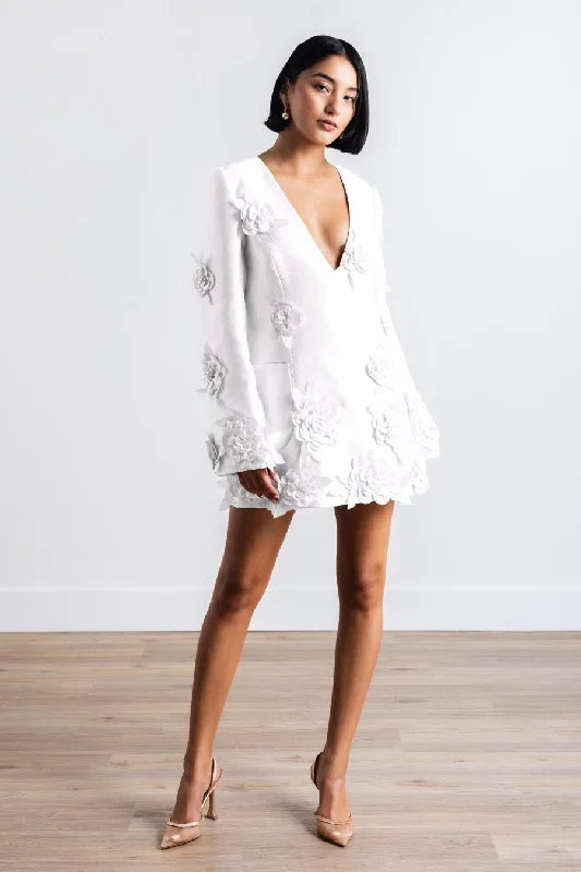 Romantic wedding dresses with long sleeves-By Watters Little White Dress Bauble 31317 Romantic wedding dresses with long sleeves-By Watters Little White Dress Bauble 31317