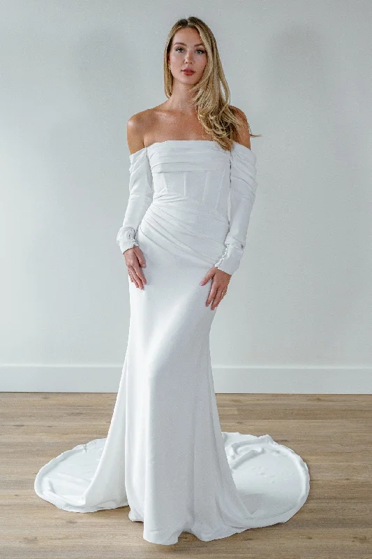 Wedding dresses for modern brides looking for elegance-Capri | WToo - Watters