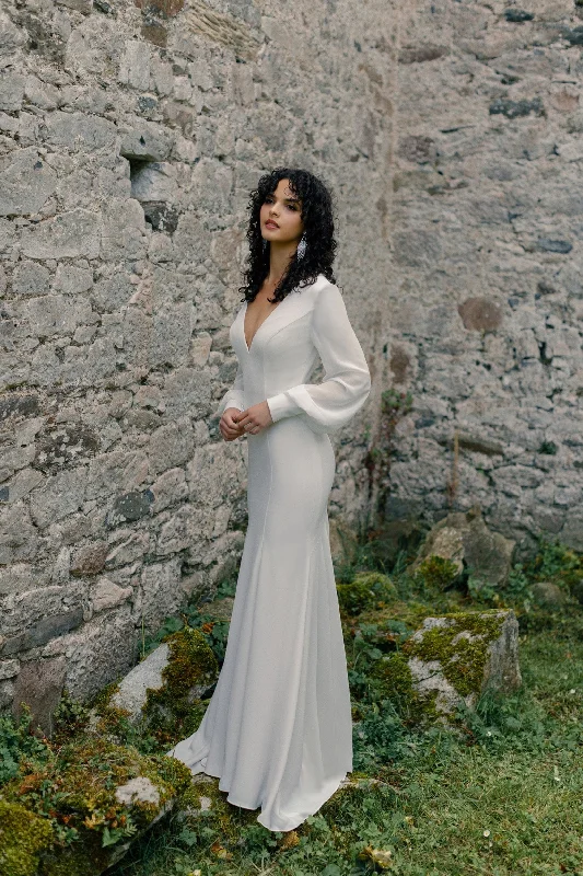 Wedding dresses for a traditional church wedding-Dolly | Wilderly Bride