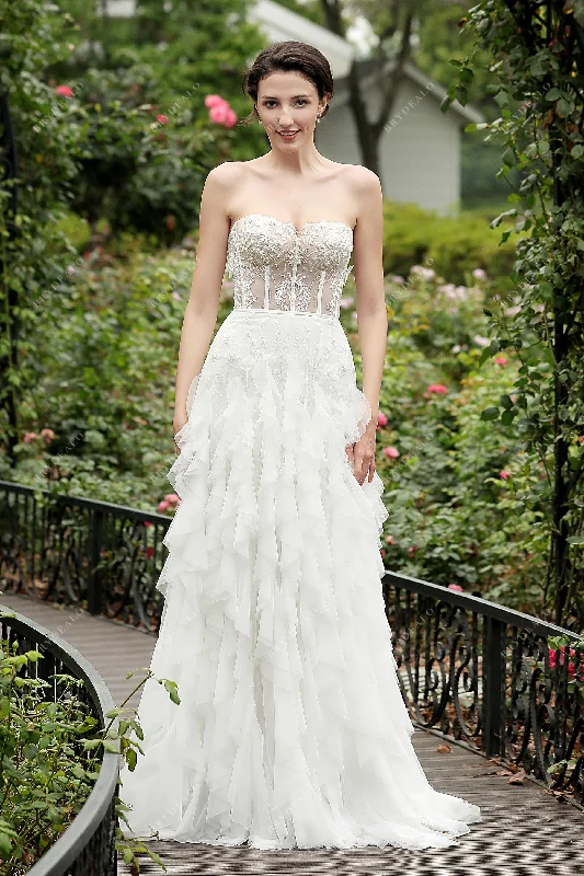 Ethereal Romance Designer Two-in-One Bridal Gown