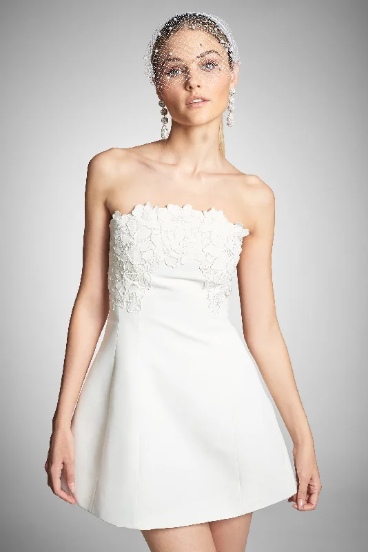 Elegant mermaid wedding dresses for a sleek look-ALANNA DRESS - IVORY