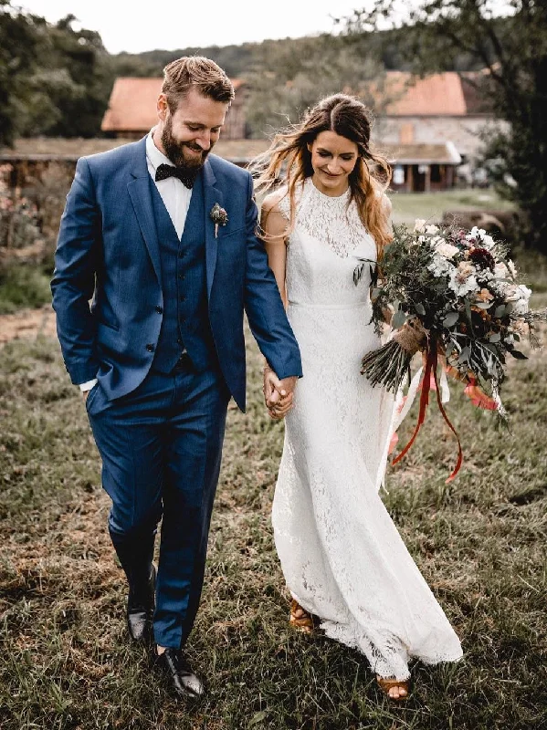 Affordable wedding dresses with full skirts-Fabulous Jewel Lace wedding Dresses Sleeveless Backless Bridal Gowns WD408 Affordable wedding dresses with full skirts-Fabulous Jewel Lace wedding Dresses Sleeveless Backless Bridal Gowns WD408