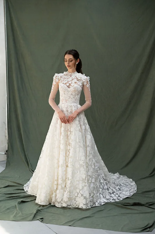 Where to find wedding dresses with vintage-inspired designs-Jasmine B