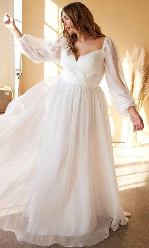 How to find affordable wedding dresses online-Ladivine CD243WC - Sweetheart Neckline V Openm Back Wedding Dress How to find affordable wedding dresses online-Ladivine CD243WC - Sweetheart Neckline V Openm Back Wedding Dress