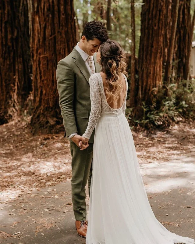 How to find affordable wedding dresses online-Long Sleeves A-line Wedding Dresses Tulle Jewel Bridal Gowns WD301 How to find affordable wedding dresses online-Long Sleeves A-line Wedding Dresses Tulle Jewel Bridal Gowns WD301