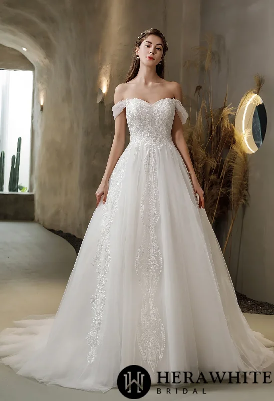HeraWhite Birdal- HW2526 Princess Sweetheart Tulle Ballgown