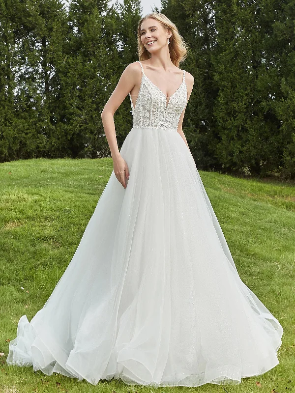 Wedding dresses with floral appliqué for a modern twist-Spaghetti Straps Ruched Backless A-Line Bridal Dress Clearance Wedding dresses with floral appliqué for a modern twist-Spaghetti Straps Ruched Backless A-Line Bridal Dress Clearance