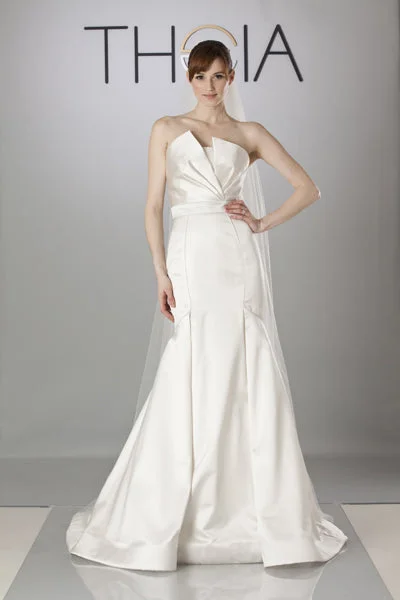 How to find a wedding dress with a perfect fit-Theia Madison 890067 Wedding Gown