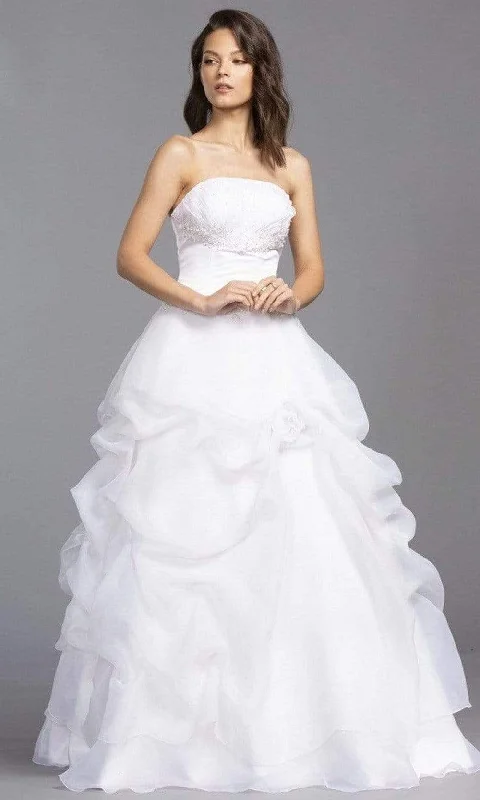 Best wedding dresses for tall brides-Trevi Collection Bridal - LH039 Tulle A-Line Bridal Dress Best wedding dresses for tall brides-Trevi Collection Bridal - LH039 Tulle A-Line Bridal Dress