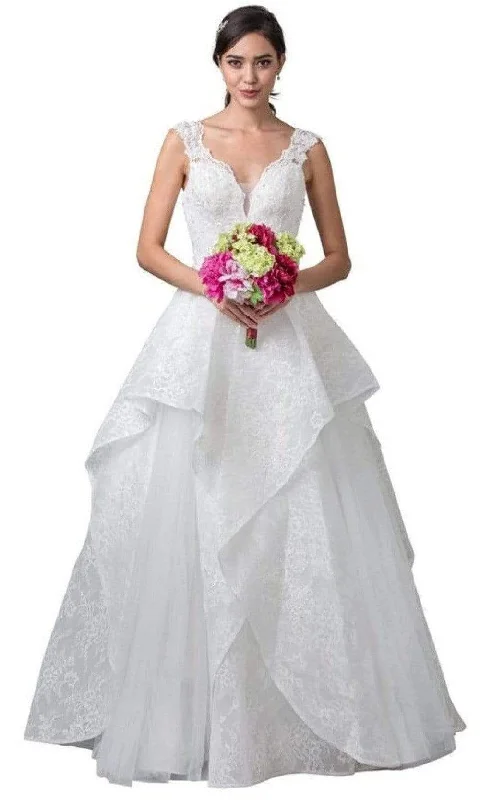 Wedding dresses for beach weddings-Trevi Collection Bridal W2375