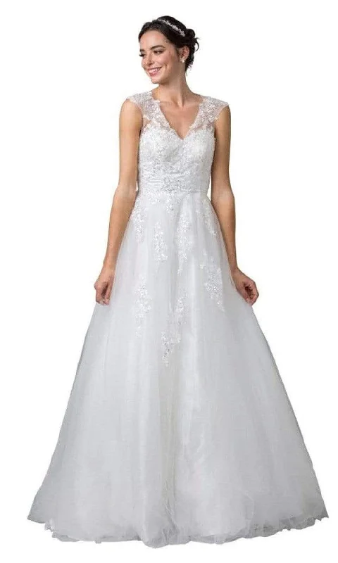 Wedding dresses with dramatic trains for a grand look-Trevi Collection Bridal W2443