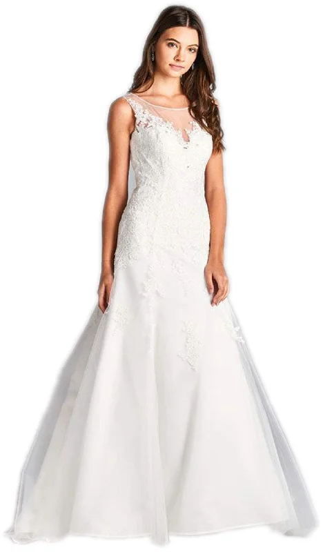 Wedding dresses with a vintage flair for a classic feel-Trevi Collection L1904