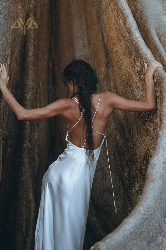 Best wedding dresses for petite brides-White Peace Silk Simple Wedding Dress • Natural Silk Boho Dress Women Best wedding dresses for petite brides-White Peace Silk Simple Wedding Dress • Natural Silk Boho Dress Women