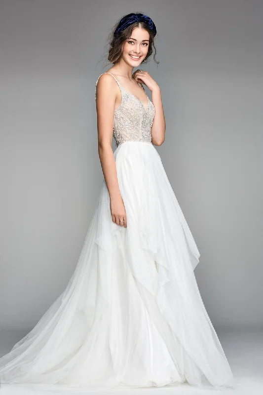 How to find wedding dresses with matching accessories-Willowby Nova 50702 Gown