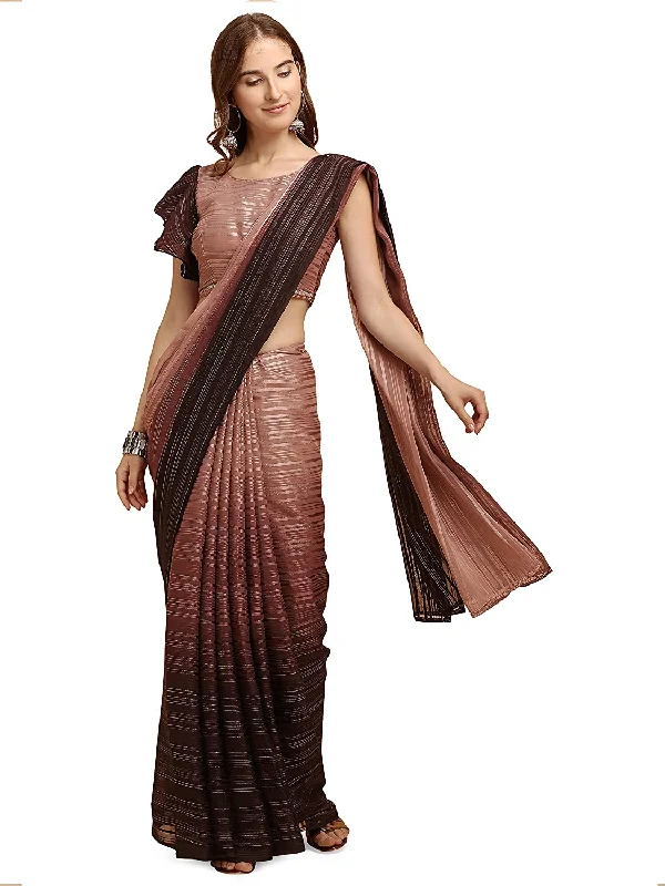 Wedding dresses for a beach wedding with light fabrics-Women's Saree With Unstitched Blouse Indian Sari Traditional Saree Wedding Dress Handmade Famous Actress Style Party Wear Free Size Ethenic Wear Clothes Wedding dresses for a beach wedding with light fabrics-Women's Saree With Unstitched Blouse Indian Sari Traditional Saree Wedding Dress Handmade Famous Actress Style Party Wear Free Size Ethenic Wear Clothes